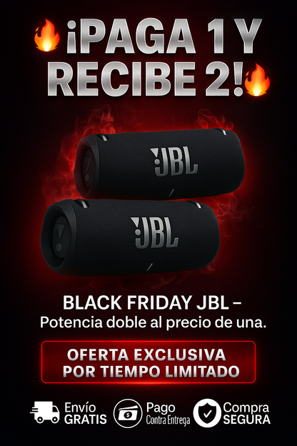 🤑 BOCINA JBL XTREME 3 🔊 PROMO 2x1 🏷️ ¡Aprovecha el Último Stock! + OBSEQUIO SORPRESA