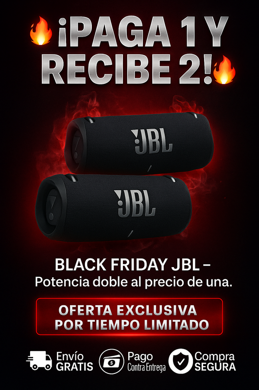 🤑 BOCINA JBL XTREME 3 🔊 PROMO 2x1 🏷️ ¡Aprovecha el Último Stock! + OBSEQUIO SORPRESA