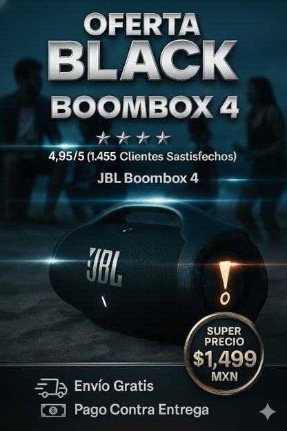 🎶 JBL Boombox 4 🔊 | Potencia que se Siente, Estilo que Impone 💥