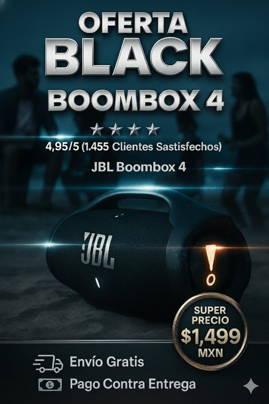 🎶 JBL Boombox 4 🔊 | Potencia que se Siente, Estilo que Impone 💥